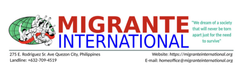 Human rights violations surround Filipino migration
