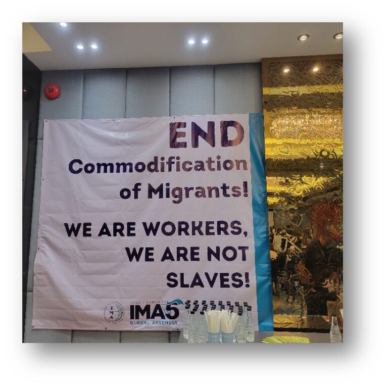 Gathering of migrants, refugees and advocates in Bangkok, Thailand
