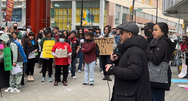 Migrant groups organize rallies across Canada