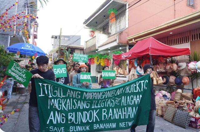 Save Bundok Banahaw Network joins Pahiyas Fest celebration; marches to stop illegal quarry