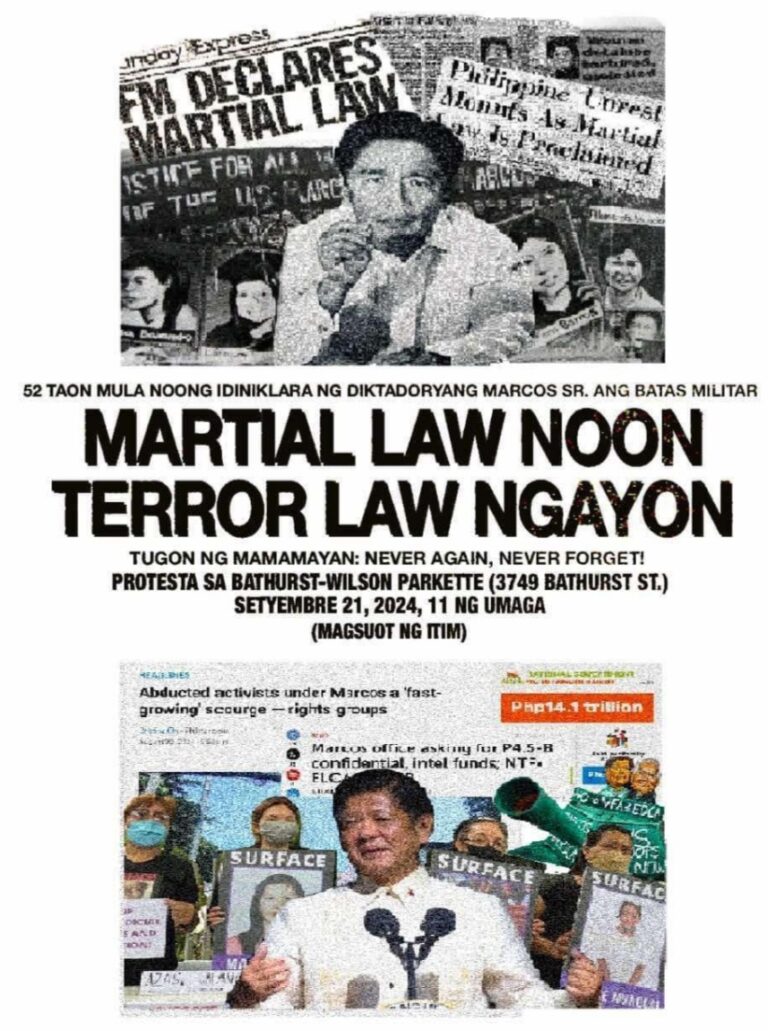 Never forget martial law 