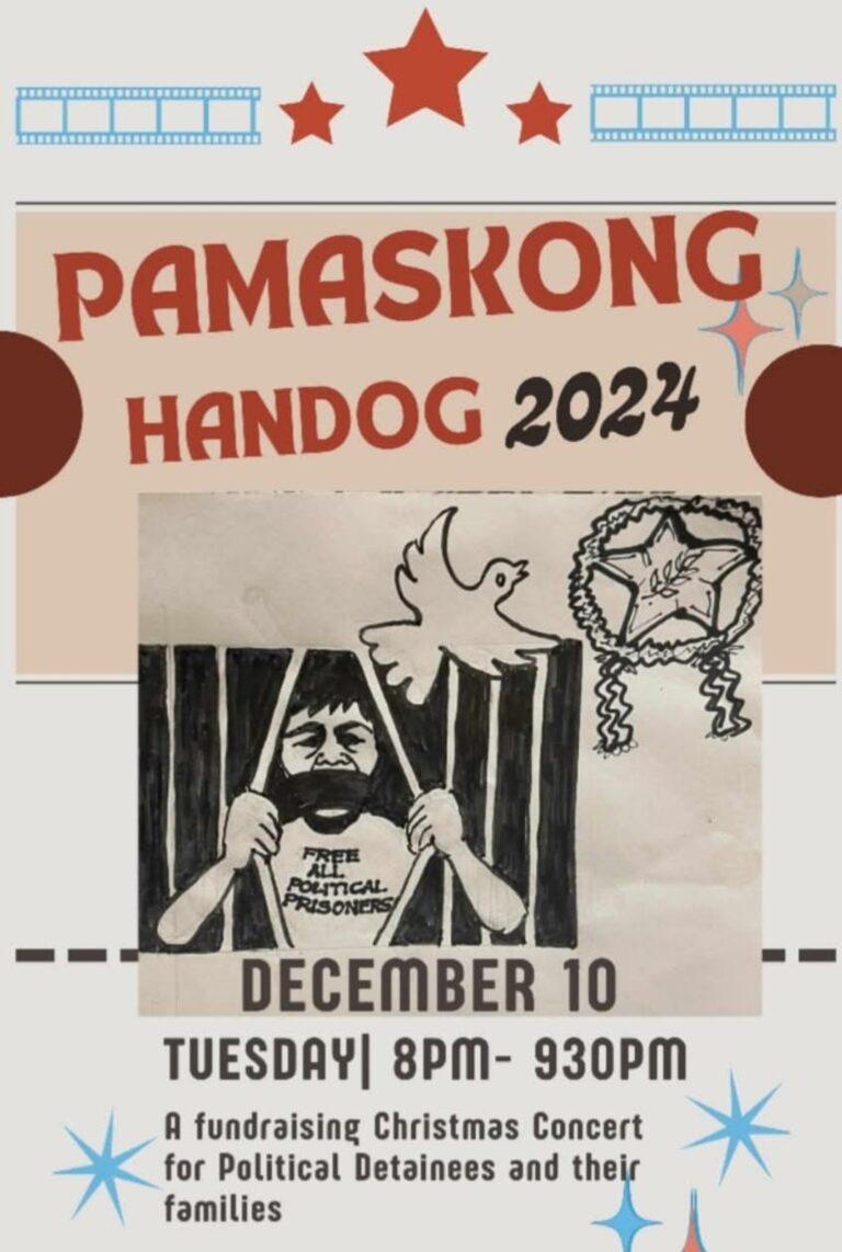 Christmas concert honours political prisoners
