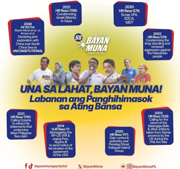 Bayan Muna’s better record