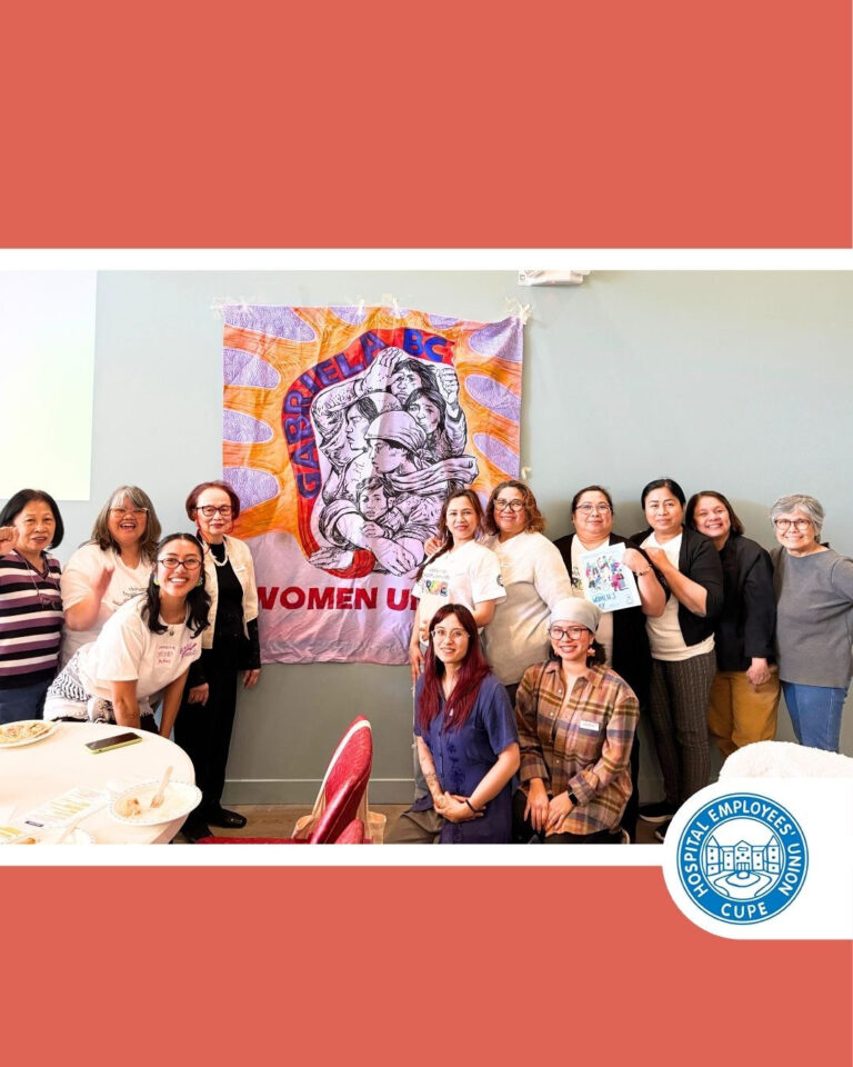 International Women’s Day 2026: Migrante BC with HEU
