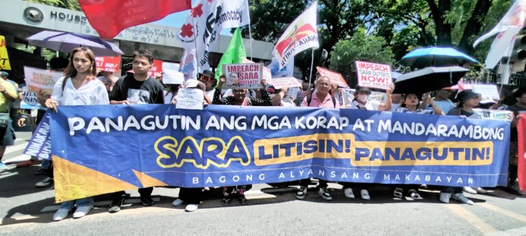 Double disasters for Digong, Sara